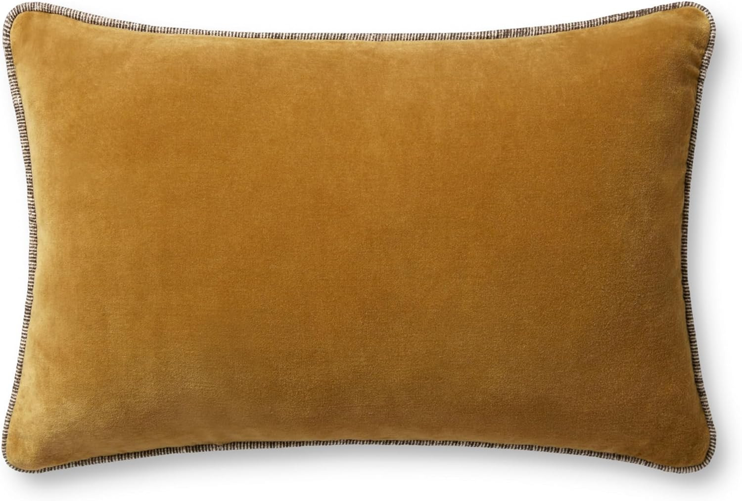 Loloi Liza Pillow, 13'' x 21'' Cover w/Down, Gold | Amazon (US)