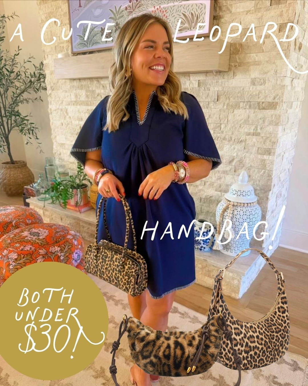 This leopard handbag is such a cute, fun, easy way to elevate any outfit!  

 #LTKgrwm #LTKootd #LTKmomlife