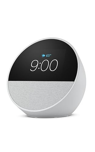 Amazon Echo Spot (newest model), Great for nightstands, offices and kitchens, Smart alarm clock, ... | Amazon (US)