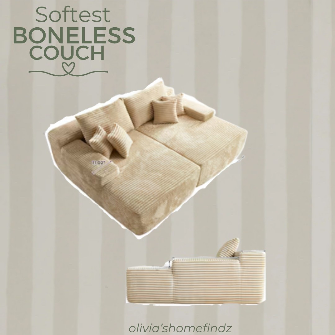 Fluffier than your dreams and softer than your favorite hoodie 💭
Meet my boneless couch obsession 🛋️💗 #CozyVibesOnly

#LTKHome