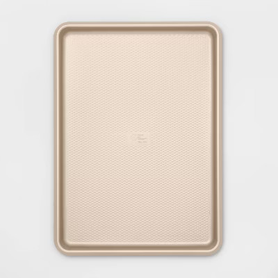 12"x17" Aluminized Steel Jumbo Cookie Sheet Gold - Made By Design™ | Target