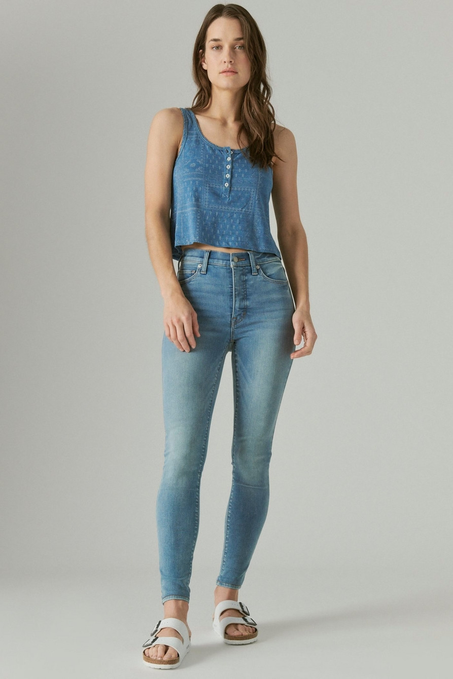 uni fit high rise skinny | Lucky Brand