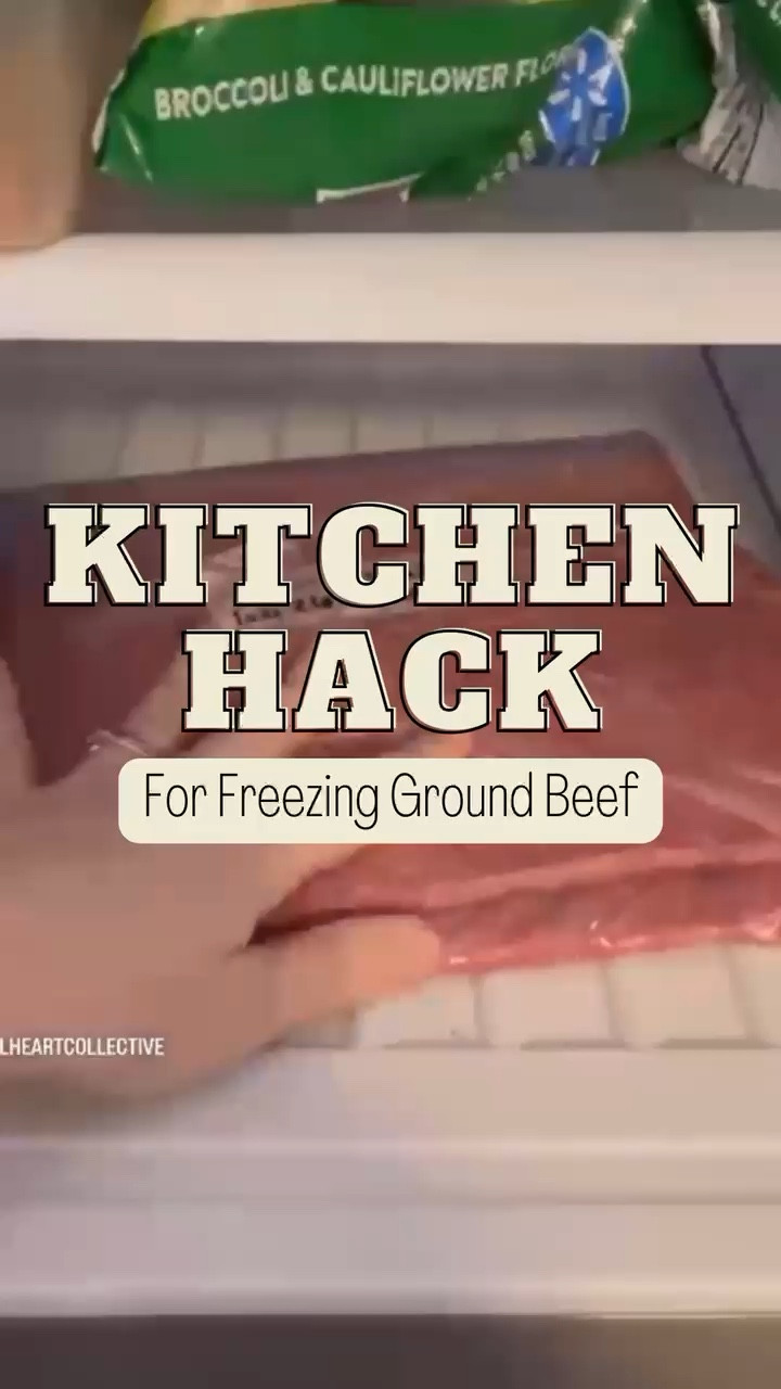 The best and easiest way to freeze your ground beef! 

#LTKfindsunder50 #LTKfamily #LTKVideo