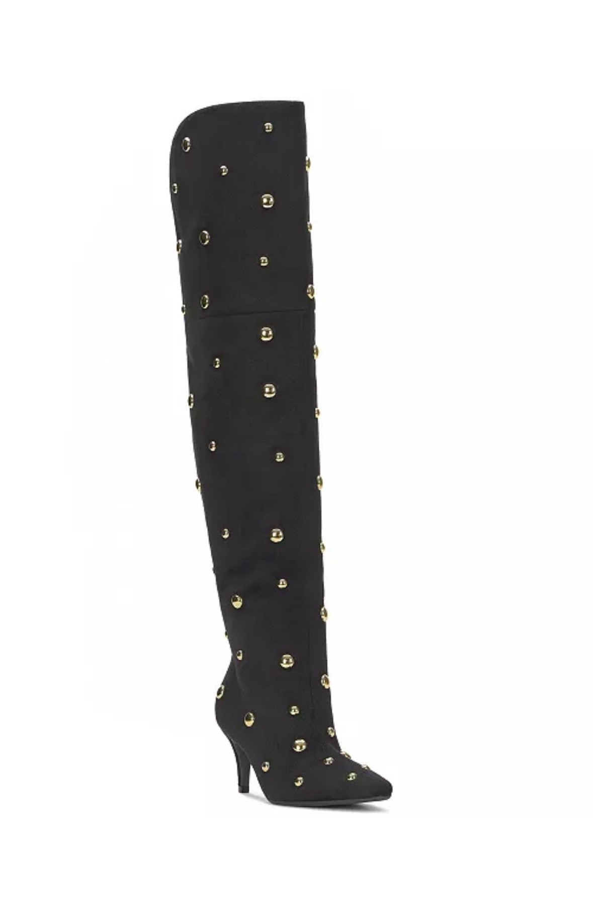 Black stud boot 