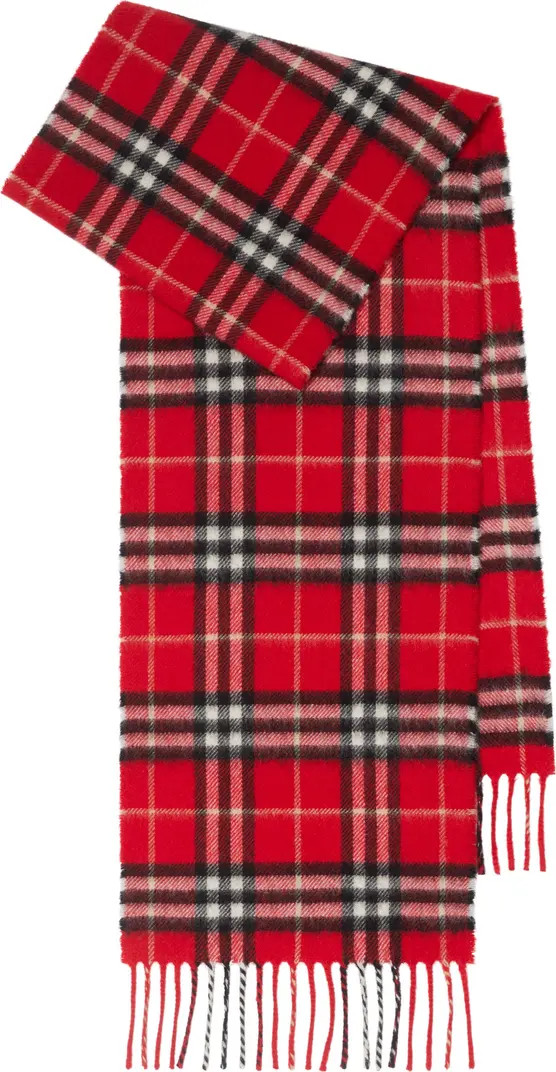 Check Cashmere Scarf | Nordstrom
