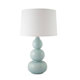Triple Gourd 28.5 in. Gloss Mist Indoor Table Lamp 015-20 - The Home Depot | The Home Depot