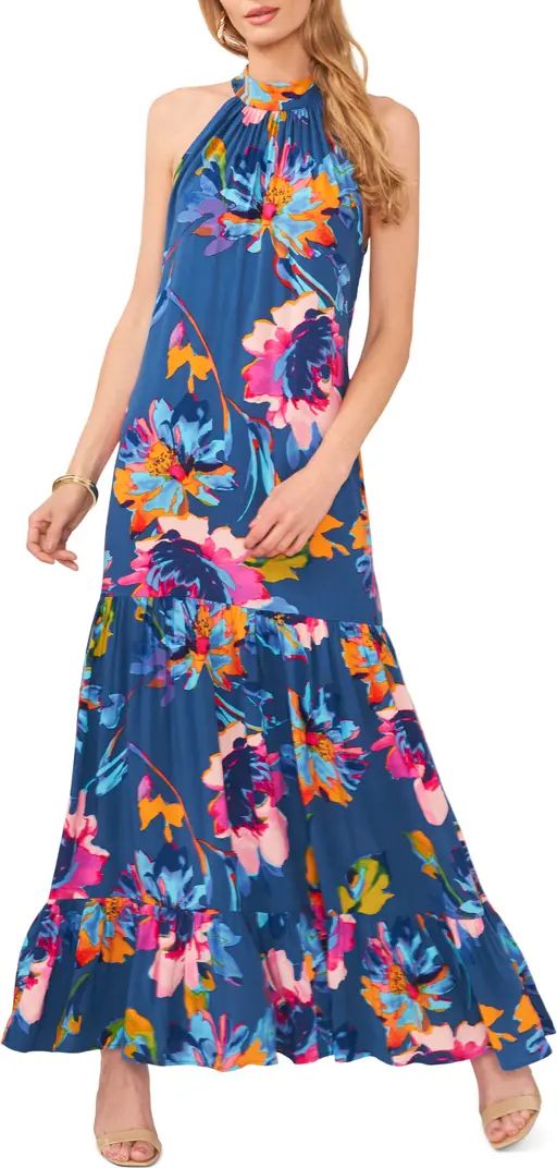 Oscar Floral Tiered Maxi Dress | Nordstrom