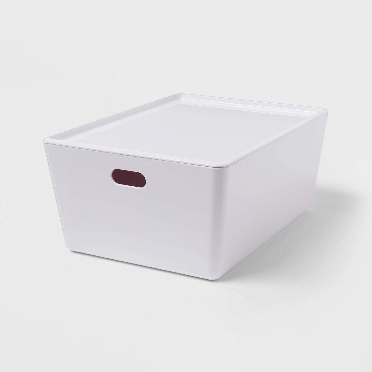 11L Stacking Bin with Lid White - Brightroom™ | Target
