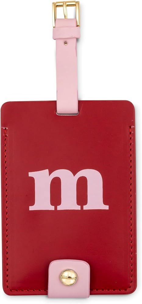 Kate Spade New York Leatherette Luggage Tag with Secure Strap, Colorful Suitcase Identifier for T... | Amazon (US)