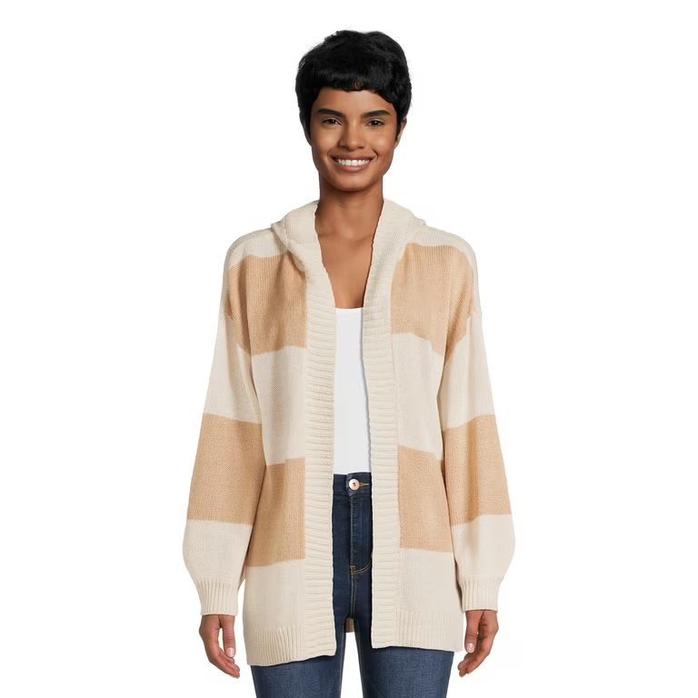 RD Style Women's Hooded Cardigan, Sizes S-3XL | Walmart (US)