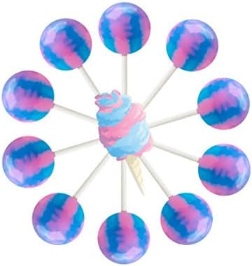 10ct. Cotton Candy Lollipop Bag (Cotton Candy) | Amazon (US)
