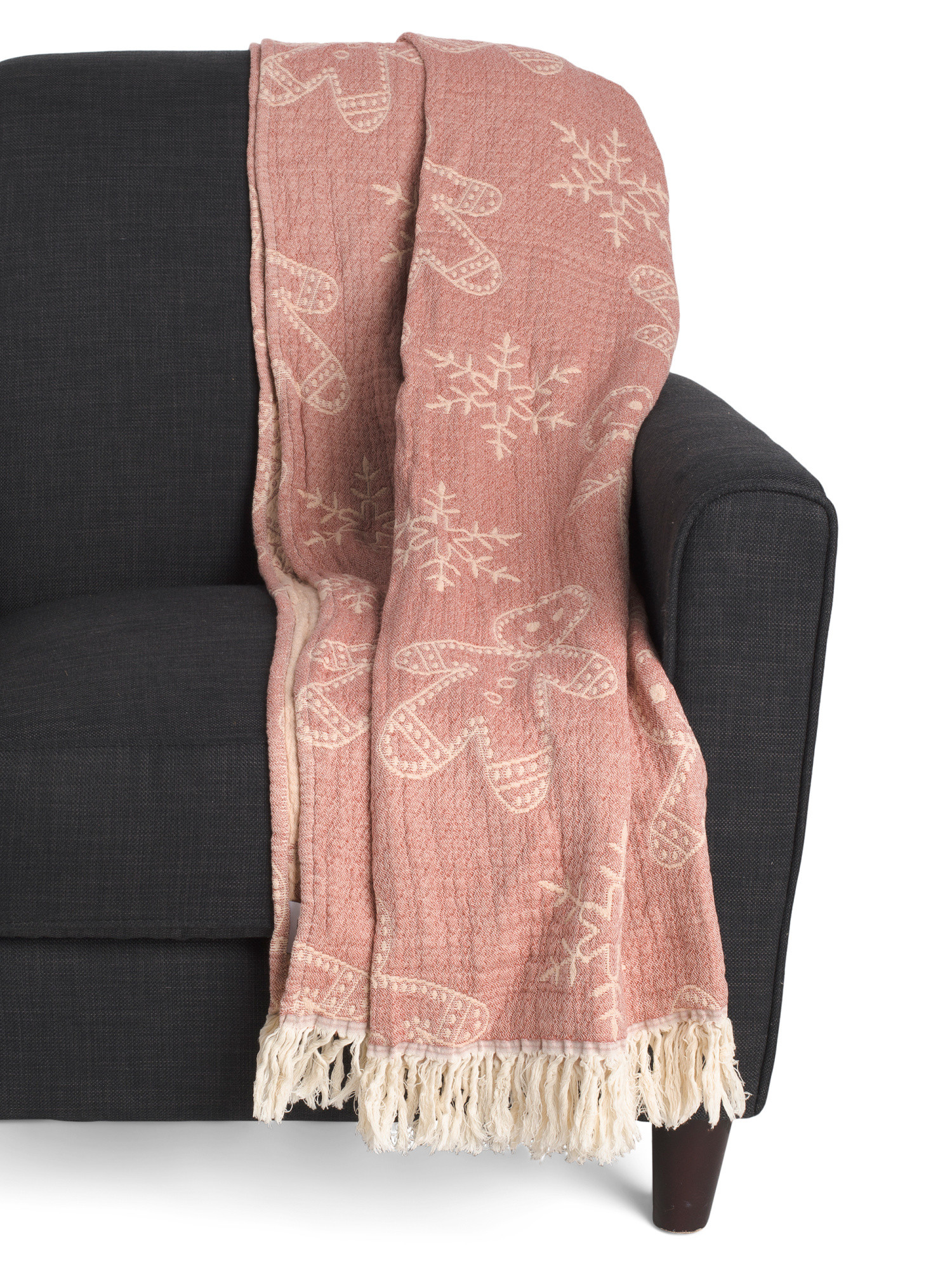 Made In Portugal Mallow Cotton Gingerbread Throw | Pillows & Decor | Marshalls | Marshalls