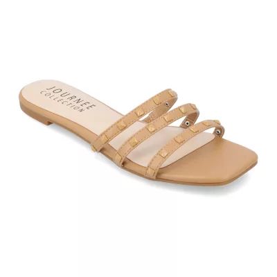 Journee Collection Womens Camarie Flat Sandals | JCPenney