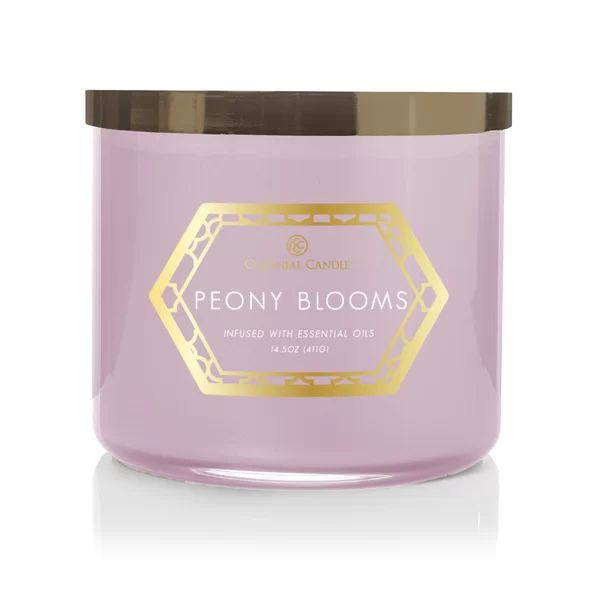 Luxe Peony Blooms Scented Jar Candle | Wayfair North America