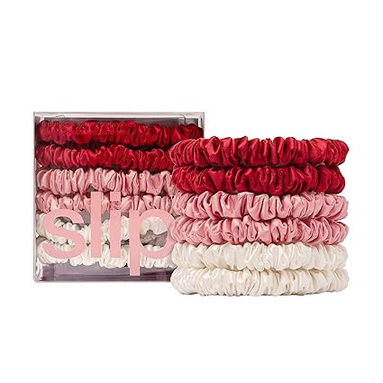 slip Skinny Scrunchies: Anti-Crease, Anti-Breakage Slipsilk™ Design Protects Delicate Hair | In... | Amazon (US)