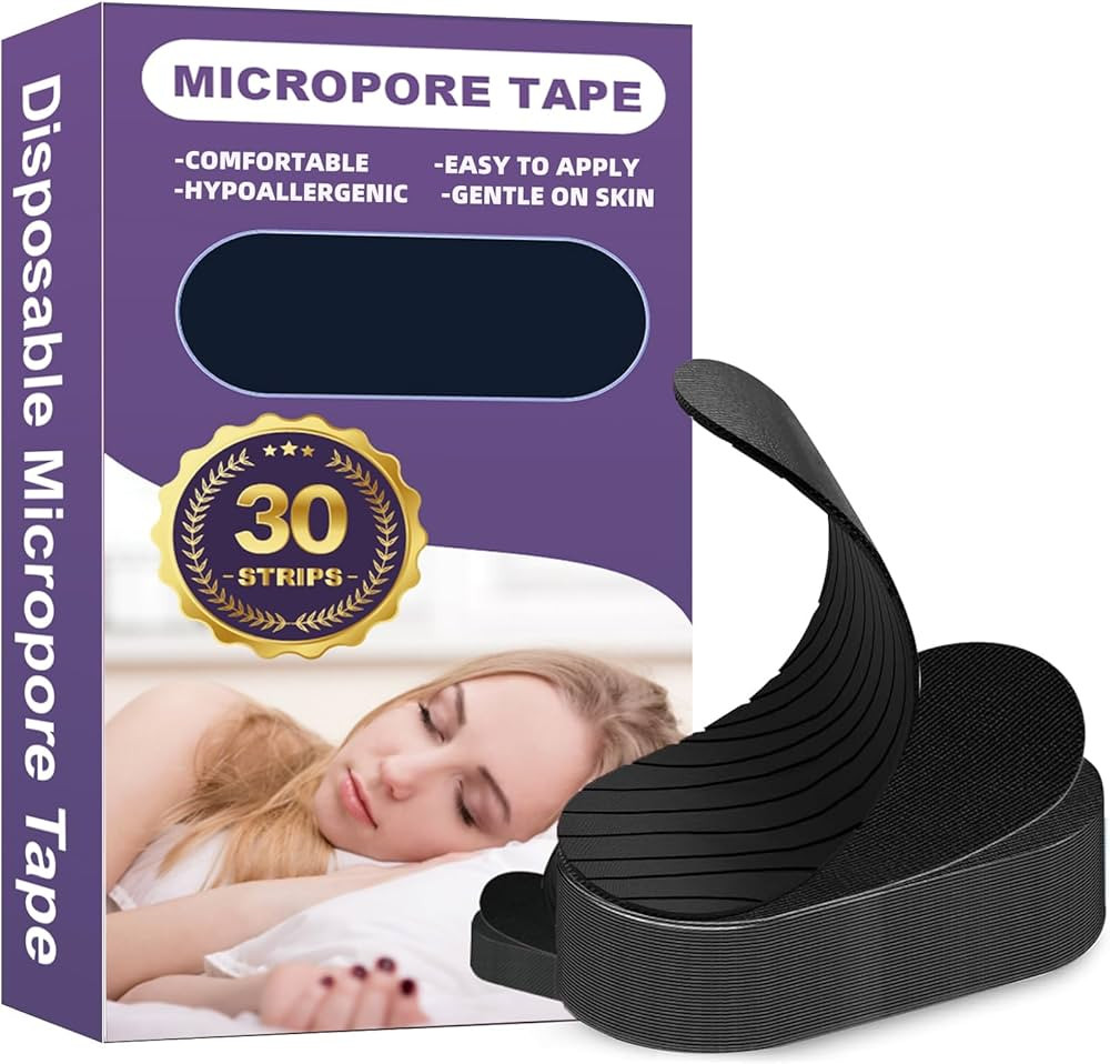 30 Pack Premium Strip Tapes - Hypoallergenic & Pain Free Removal, Breathable & Gentle On Skin, Br... | Amazon (US)