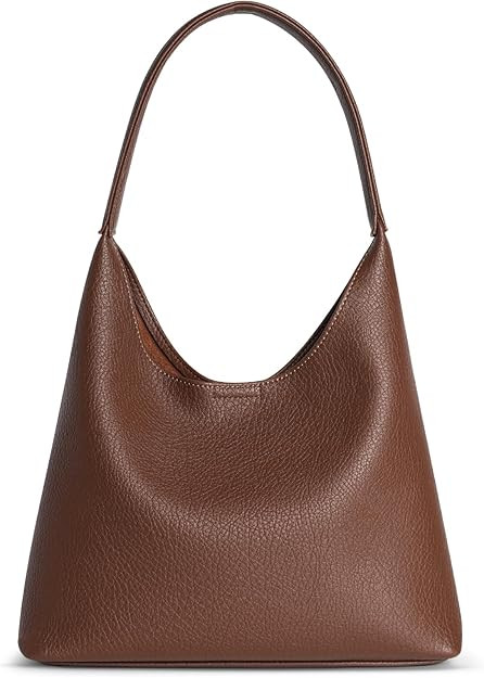 Hobo Bags for Women, Small Everyday Purse, Slouchy Shoulder Bag Trendy | Amazon (US)