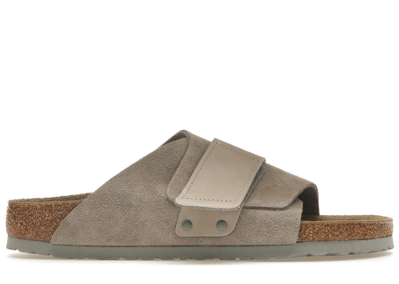 Birkenstock Kyoto Nubuck Suede Sneakers in Stone Coin | StockX