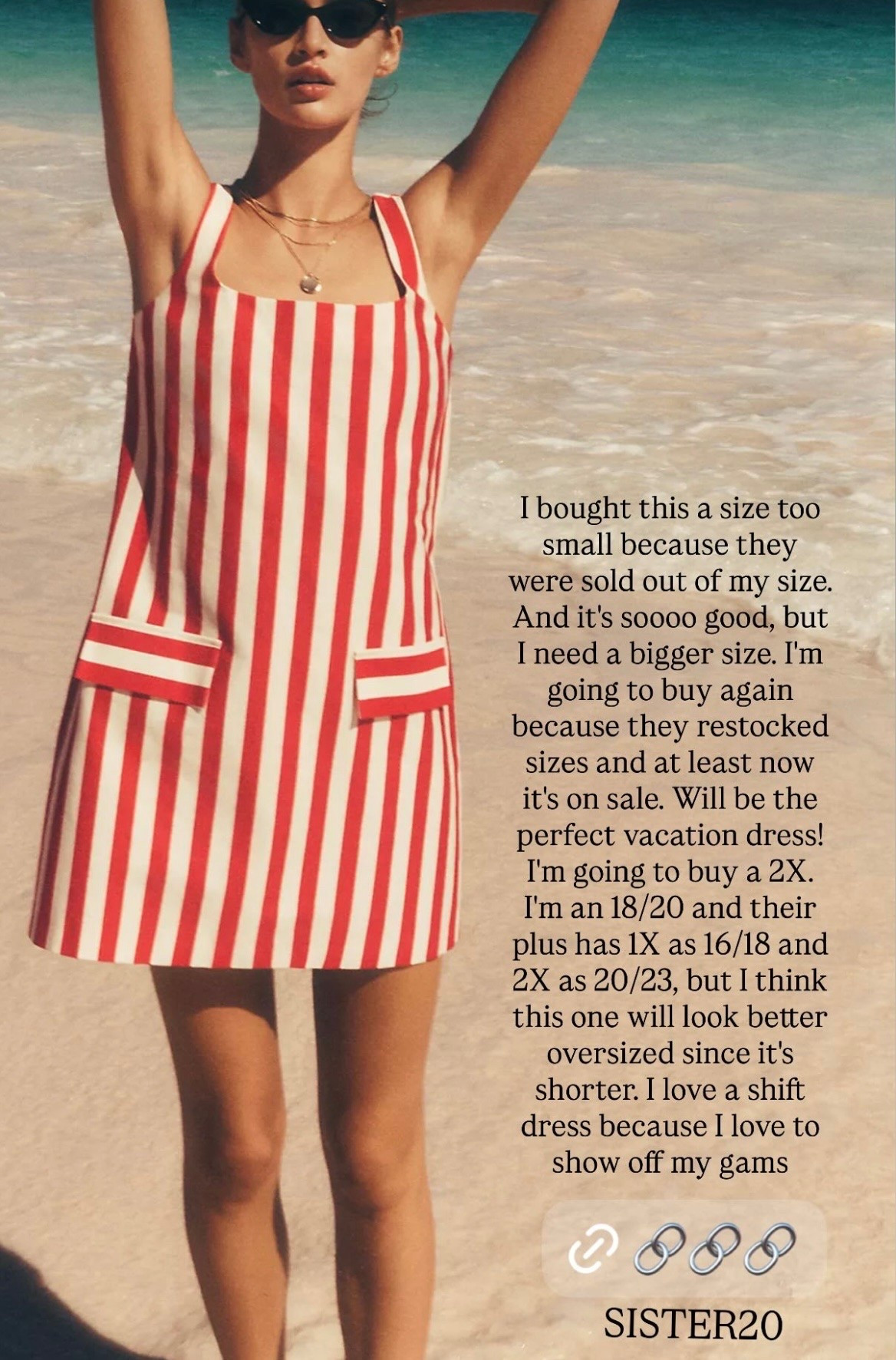 The cutest Anthro shift dress — perfect for vacation! 20% off purchases of $100 or more with code SISTER20. Runs true to size.

#LTKSaleAlert