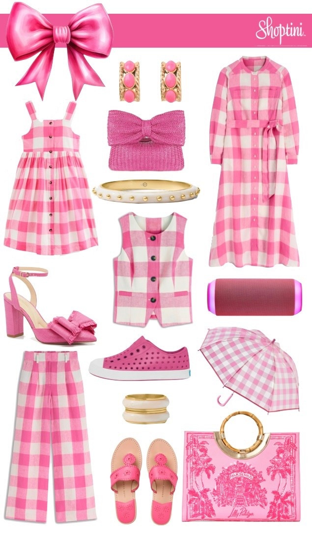 Pink gingham for spring / always on trend spring gingham / pretty in pink / mom + me styles 

#LTKKids #LTKmomlife #LTKSeasonal