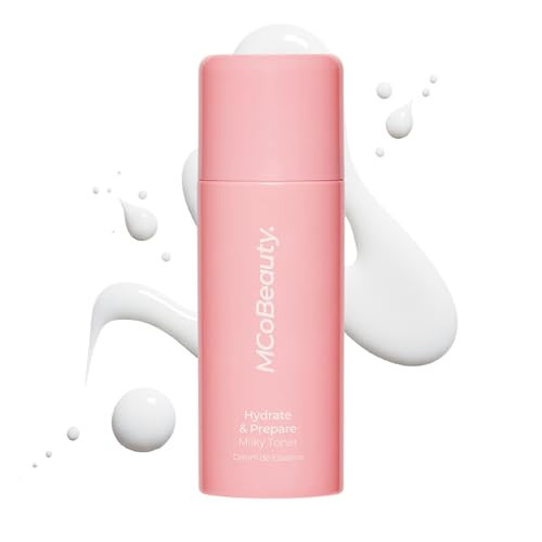 MCoBeauty Hydrate & Prepare Milky Toner - Hydrating Milky Toner Essence w/Ceramide & Hyaluronic Acid Blend Barrier-Supporting Calming Toner for Plump, Dewy, Glazed-Looking Skin & Smooth Makeup Prep | Amazon (US)