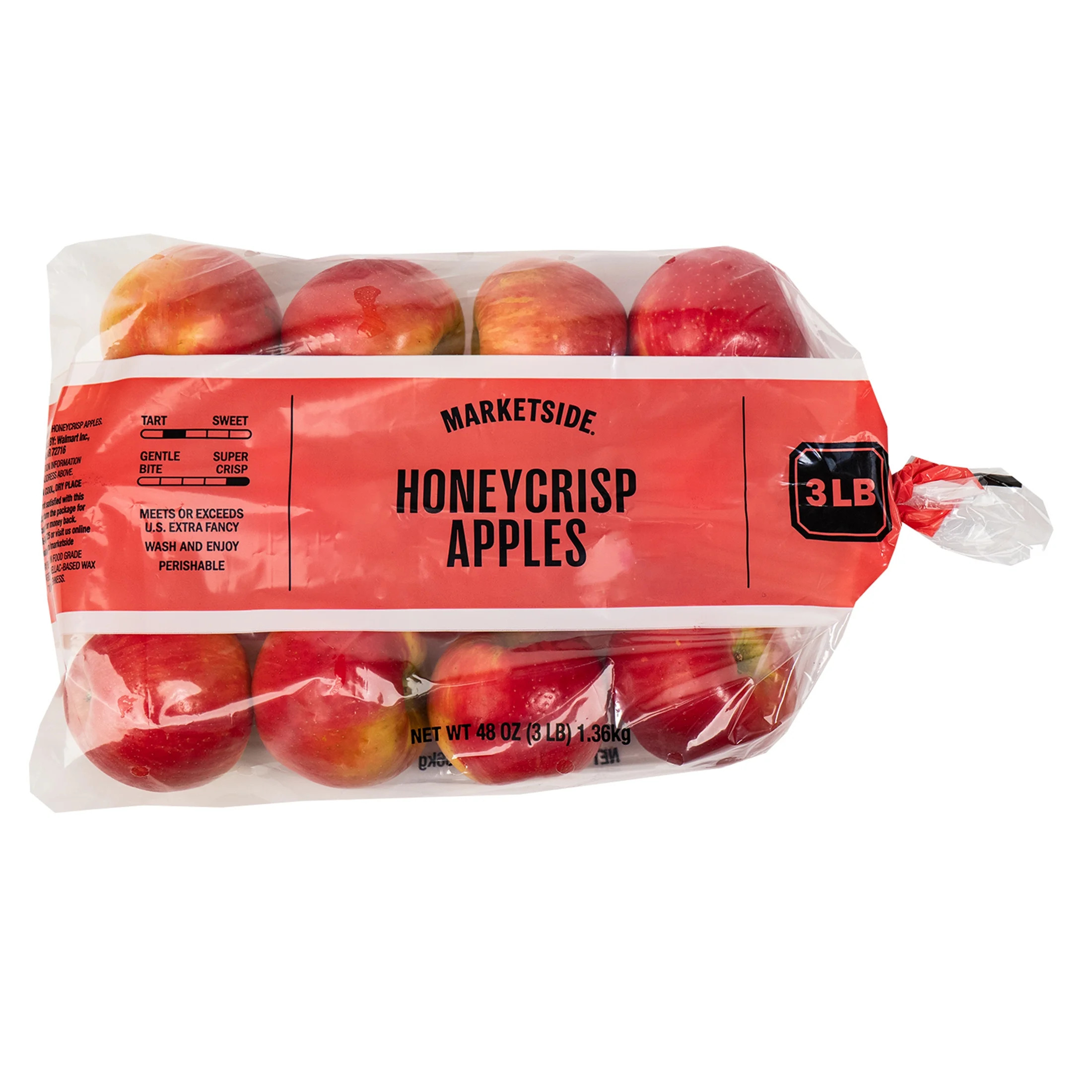 Fresh Honeycrisp Apples, 3 lb Bag | Walmart (US)