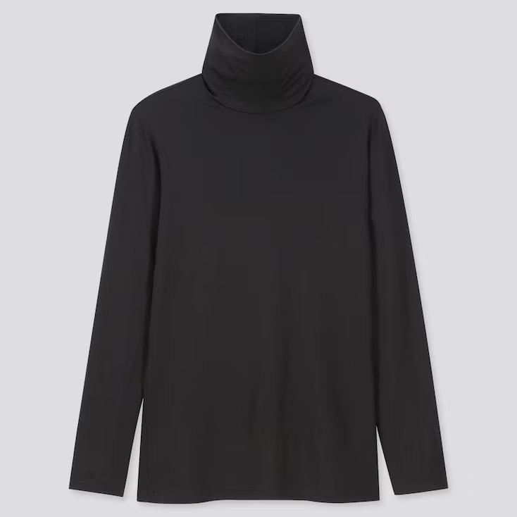 WOMEN HEATTECH TURTLENECK LONG-SLEEVE T-SHIRT | UNIQLO (US)