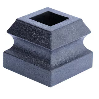 EVERMARK Stair Parts 1/2 in. Matte Black Slip N Grip Flat Shoe for Stair Remodel I800B-127-HDSNG ... | The Home Depot