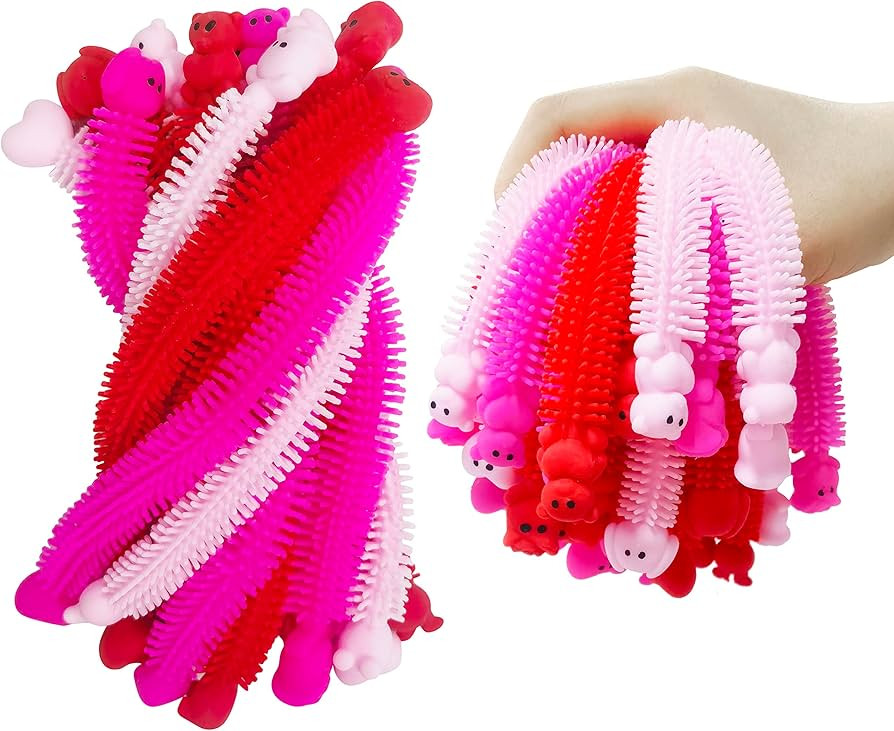 36 Pack Valentines Day Gifts Stretchy Strings Sensory Fidget Toys Pack Autism Toys Great for Kids... | Amazon (US)