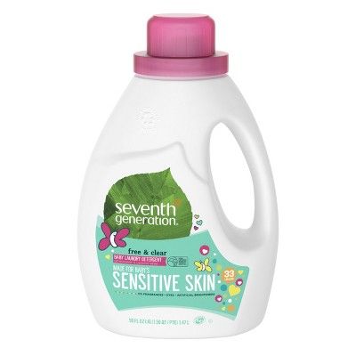 Seventh Generation Free & Clear Natural Laundry Detergent - 50 fl oz | Target