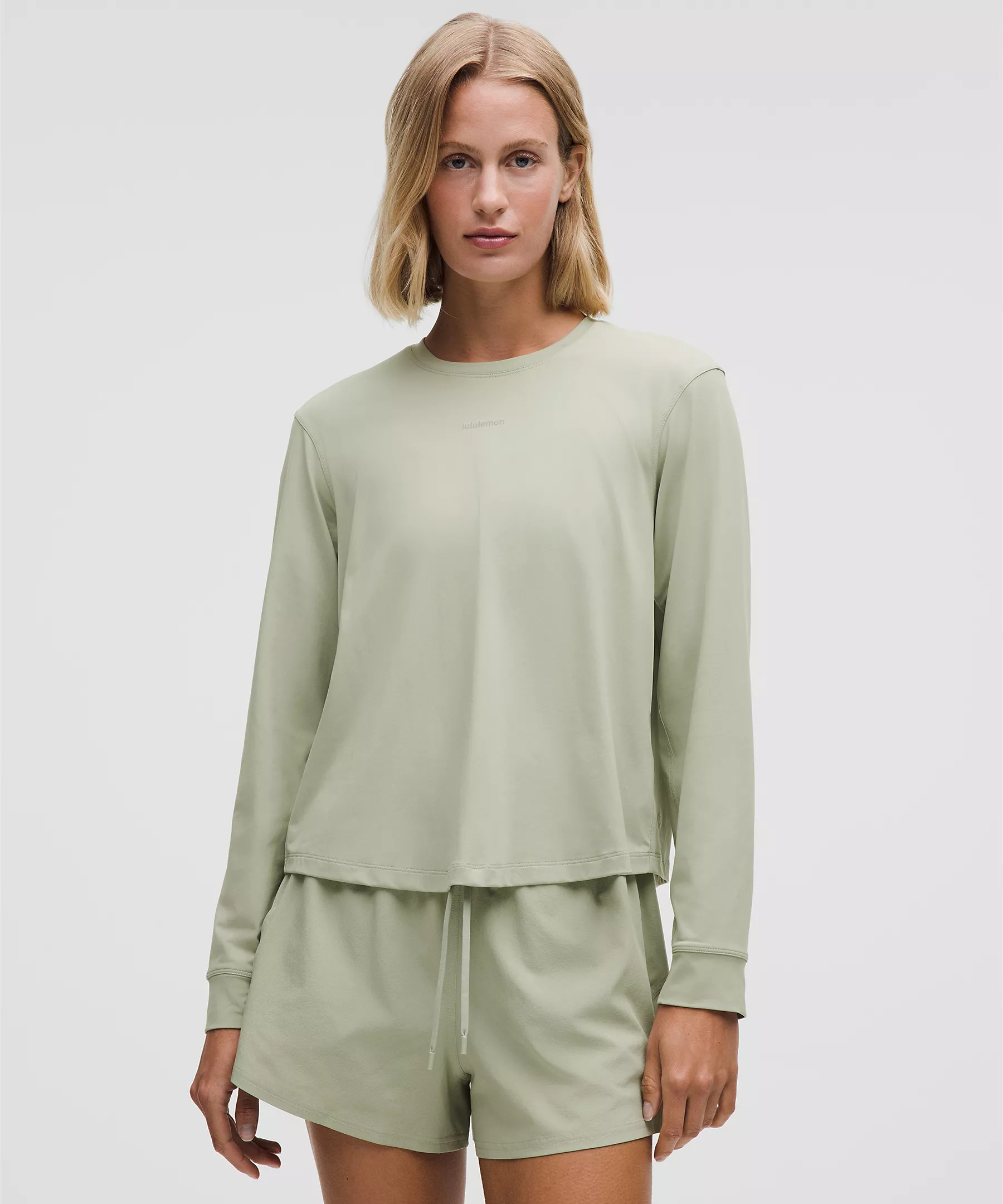 Pace Crush Cross-Back UV-Protective Graphic Long-Sleeve Shirt | Lululemon (US)