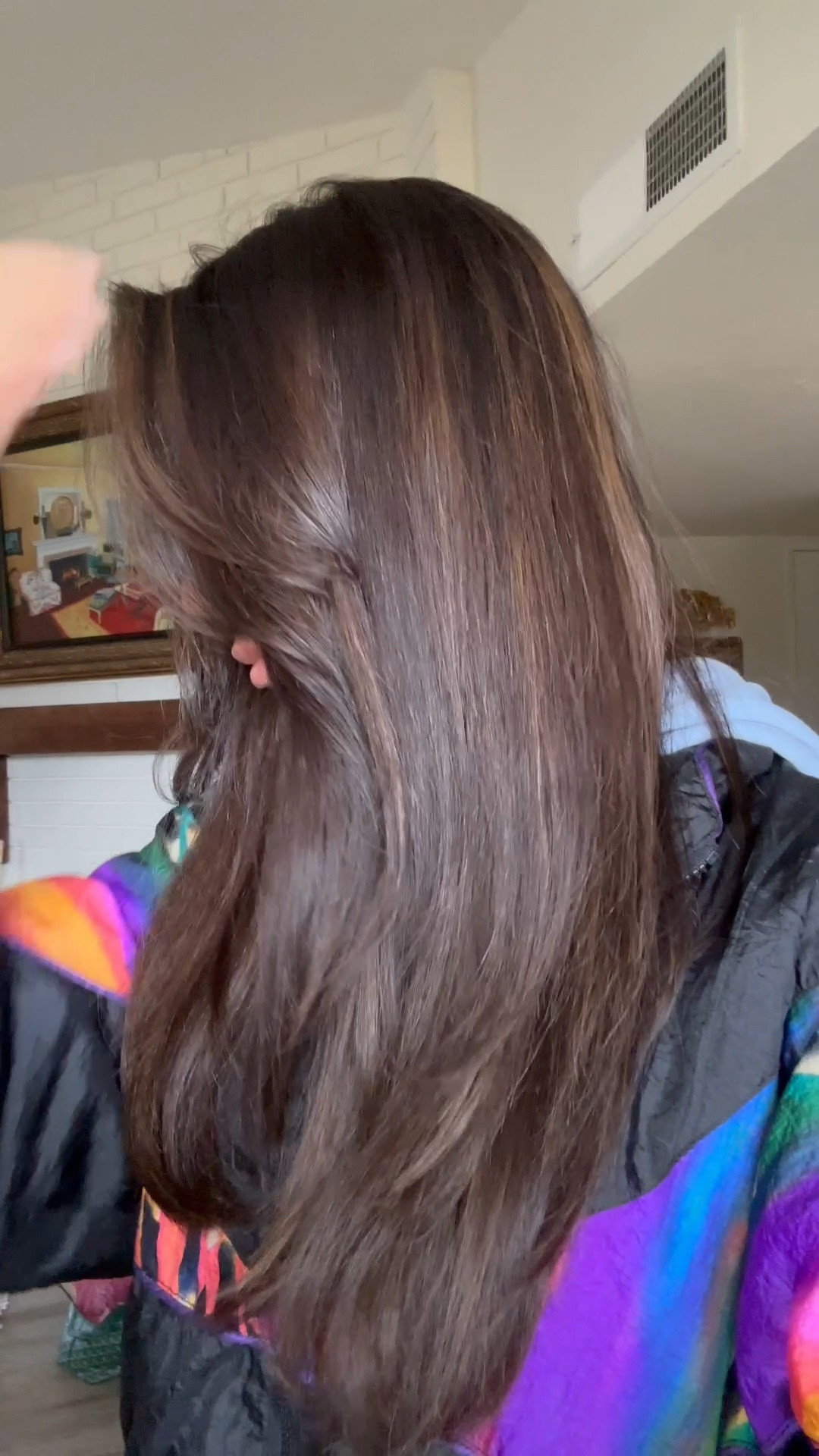 If you’re brunette and have lowlights that get brassy if they aren’t toned regularly, this product basically toned my hair back to a cool brown and saved me a lot of $$$ and time to do it at w salon. It’s semi-permanent, deep conditioning and adds shine! I tried the other variation of their product offerings and this one works better for a light color correction that lasts 7 washes! 

#LTKBeauty #LTKStyleTip