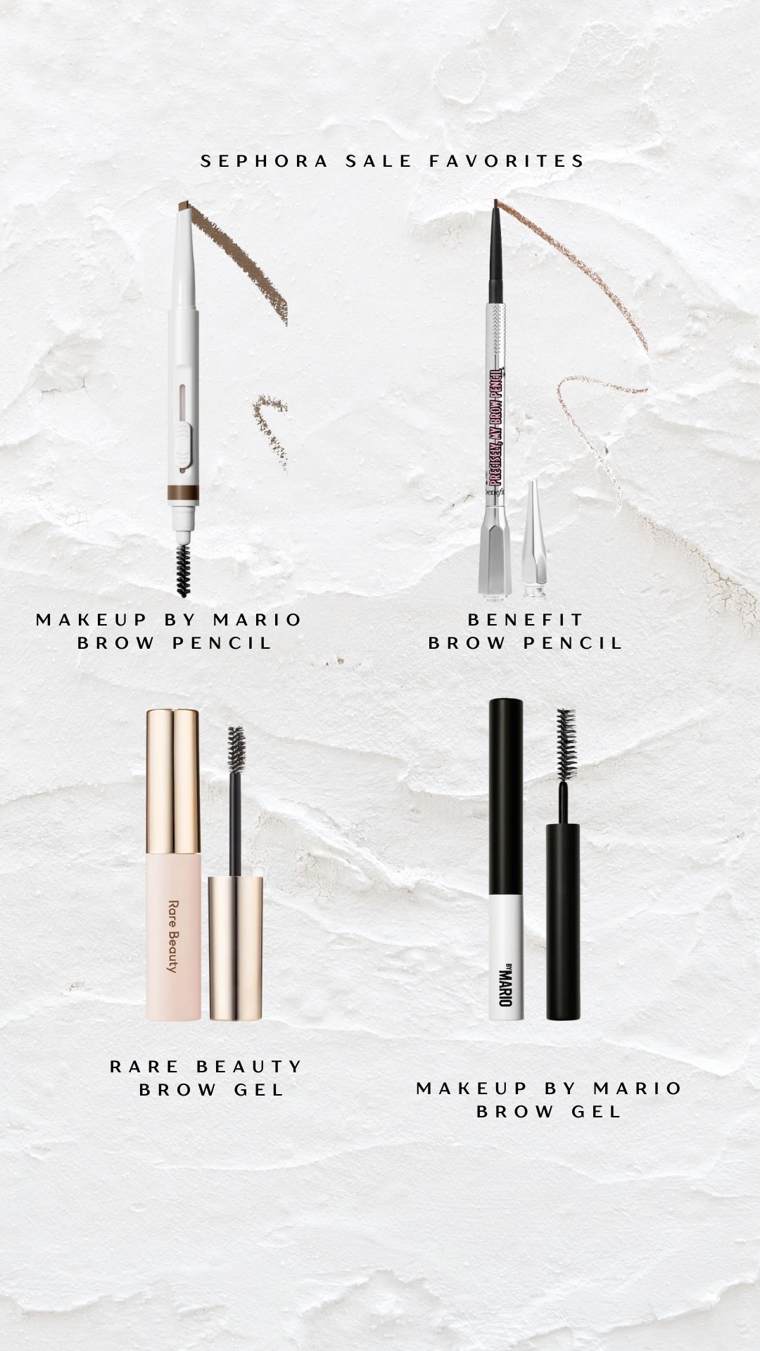 The Sephora Sale starts 4/4 and these are some of my favorite brow products that I highly recommend getting during the sale! It is definitely the time to stock up on products you love and try products you have always wanted to try! 


Sephora Sale Dates 
4/4 - 4-14 VIB Rouge 20% 
4/8-4/14 VIB 15% 
Insider 4/8-4-14 10% off 

#sephora #sephorasale #beautyfavorites