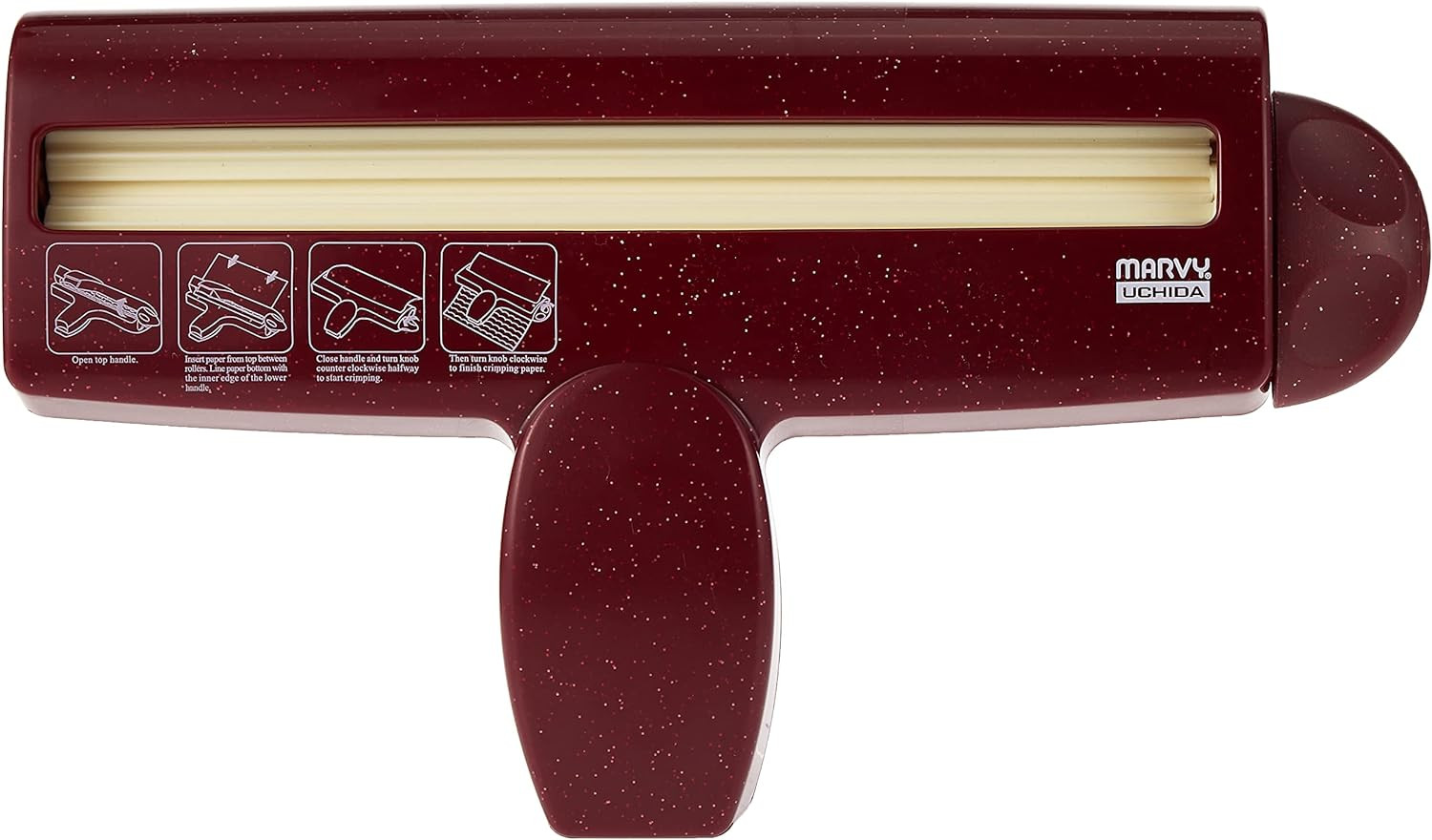 Uchida Corru-Gator Paper Crimper, 8-1/2-Inch, Straight | Amazon (US)