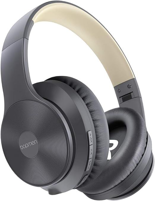 bopmen S40 Active Noise Cancelling Bluetooth Headphones - Wireless ANC Over Ear Headphones, Stere... | Amazon (US)