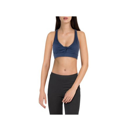Splendid Womens Yoga Fitness Sports Bra Navy XS | Walmart (US)