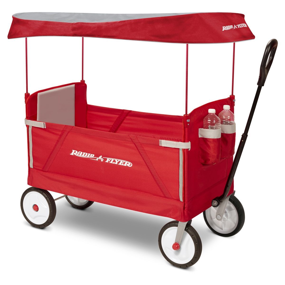 Radio Flyer 3 in 1 EZ Fold Wagon with Canopy - Red | Target