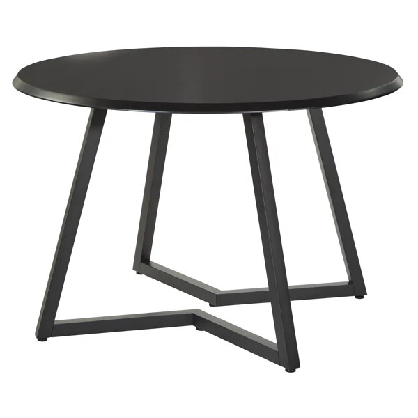 Koralynn Round Metal Base Dining Table | Wayfair North America