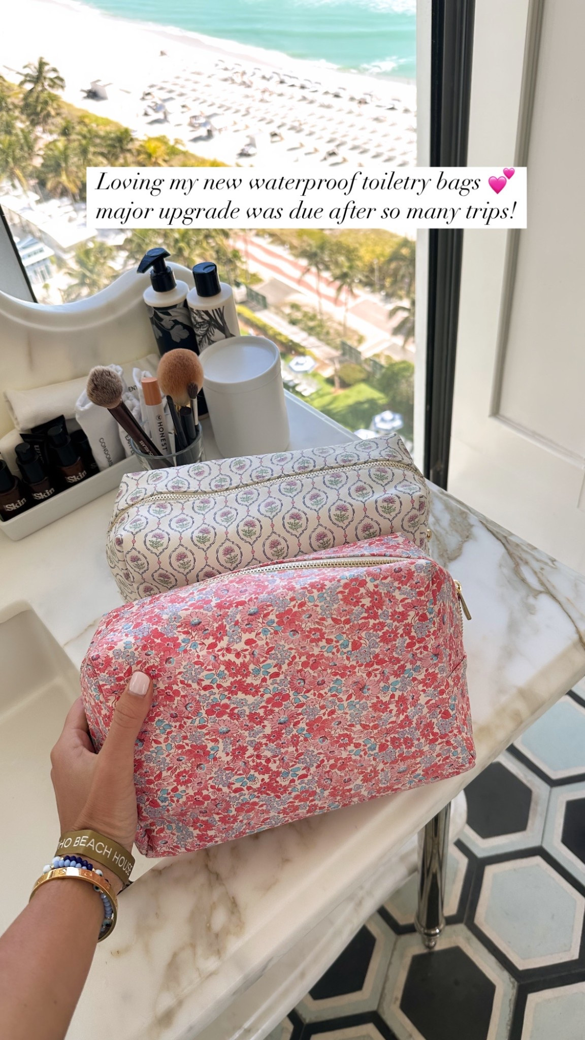 Toiletry bags, cosmetic case, makeup. 

#LTKTravel #LTKFindsUnder50 #LTKBeauty