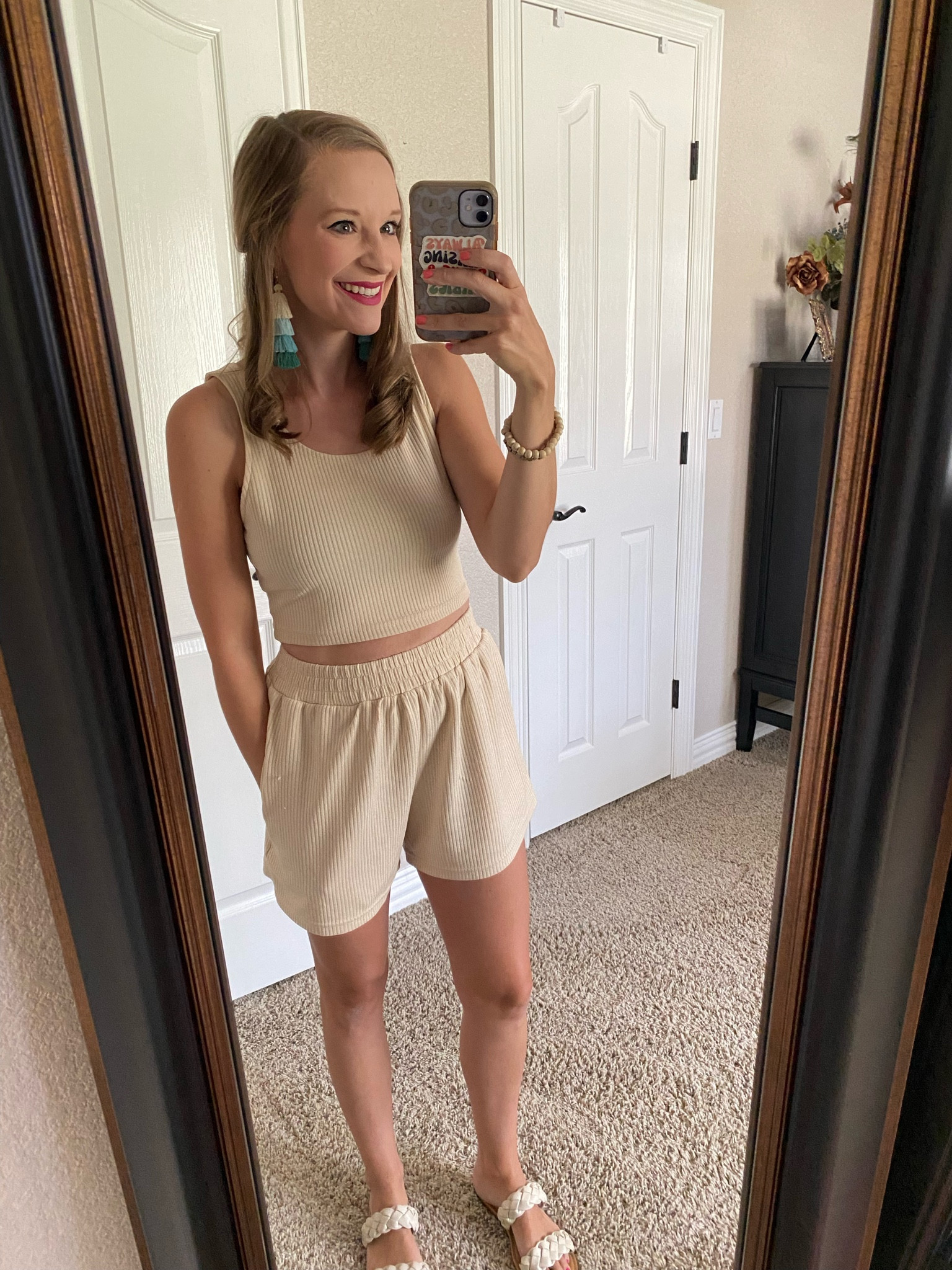 Amazon prime deal days on this two piece lounge set!! 