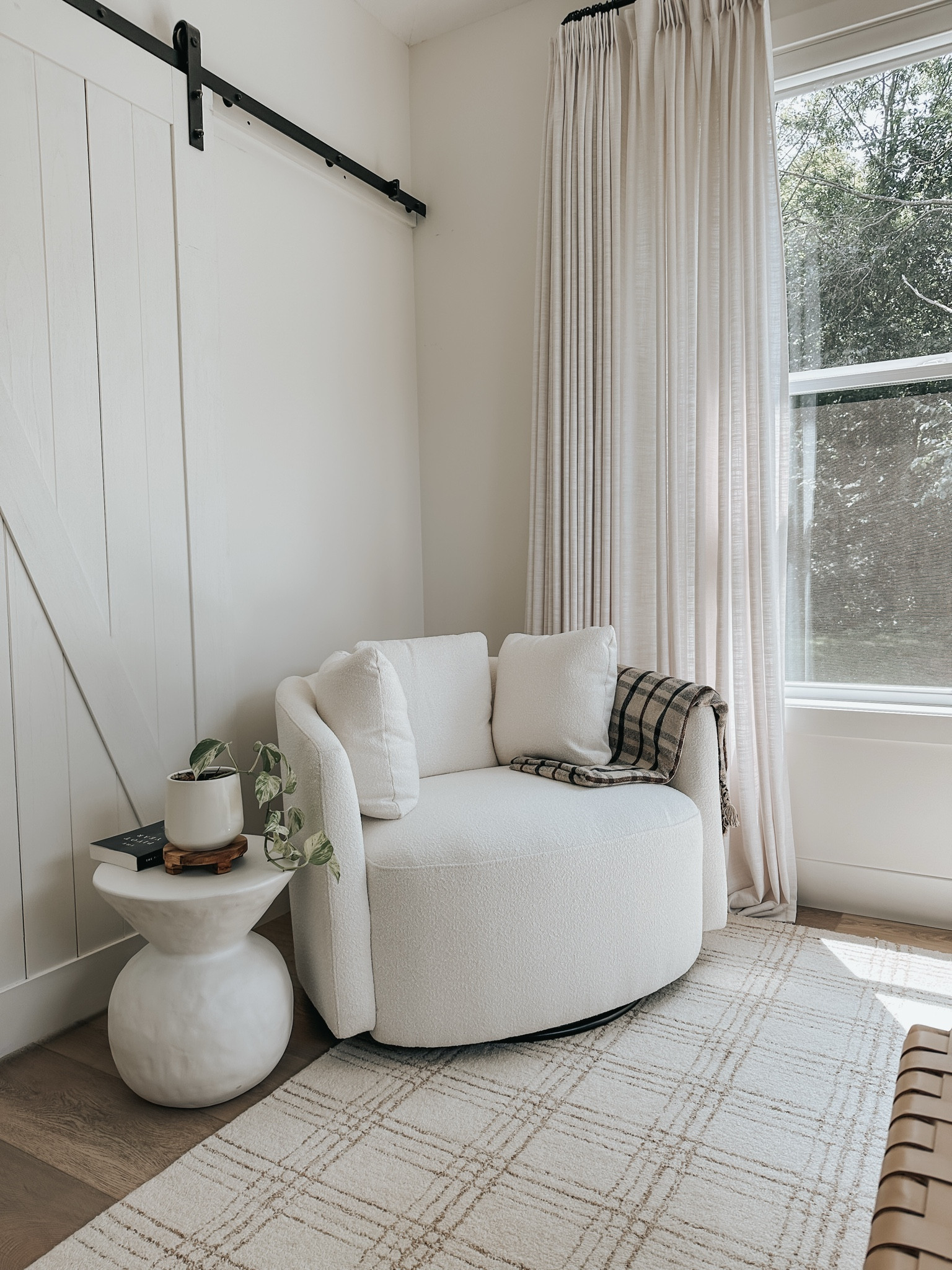 Walmart oversized swivel chair back in stock! 

#LTKHome