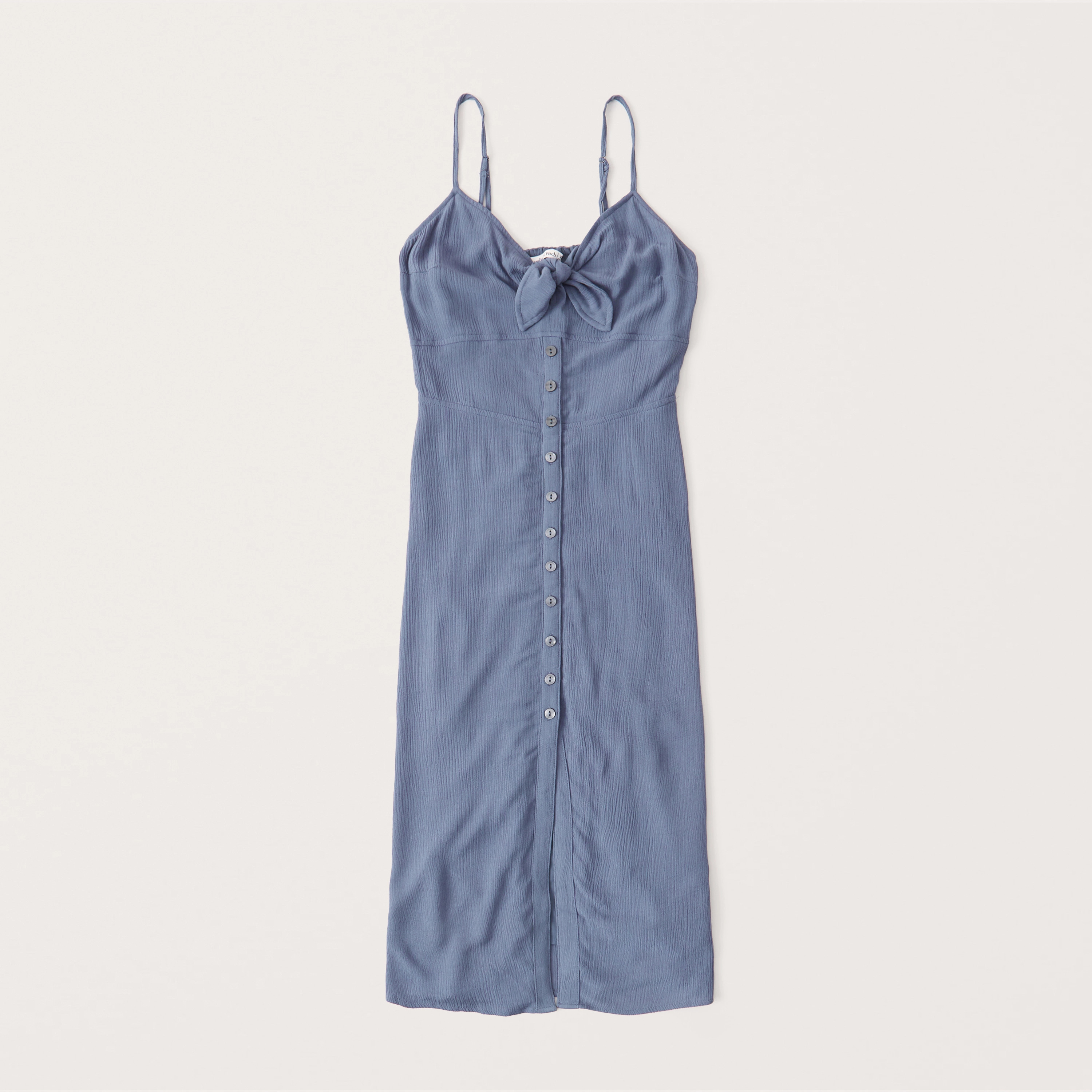 Button-Up Midi Dress | Abercrombie & Fitch (US)