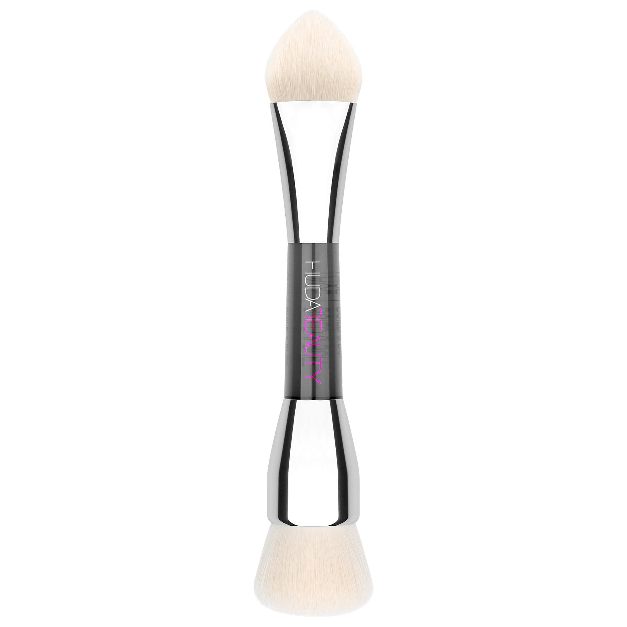 HUDA BEAUTY Build and Buff Double Ended Foundation Brush | Sephora (US)