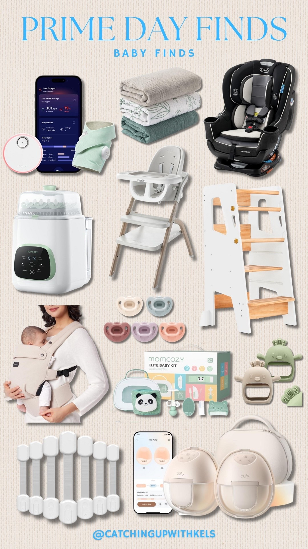 🍼 Baby Finds – Prime Day Deals
Prime Day is packed with baby must-haves 👶✨ From monitors and carriers to high chairs, pumps & more — I rounded up the top baby deals you won’t want to miss! Everything is on major sale right now 🛒 

#LTKBaby #LTKSaleAlert