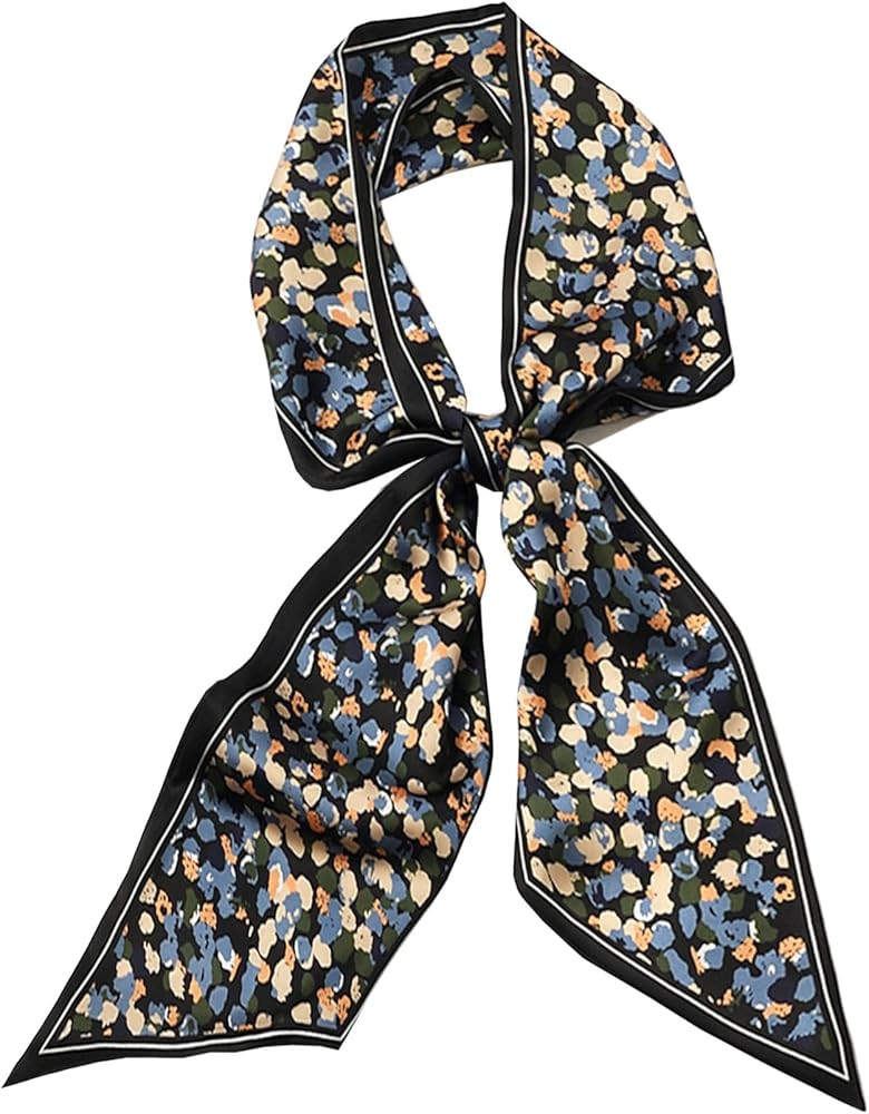 Purse Scarf For Handbags Head Scarves For Women's Hair Bags Scarfs Long Skinny Scarves Fashion Si... | Amazon (US)