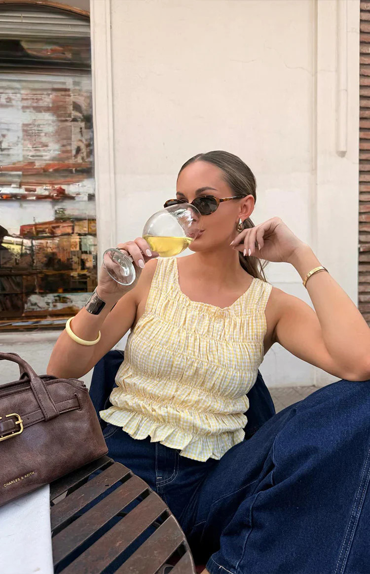 Tango Yellow Top | Beginning Boutique (US)