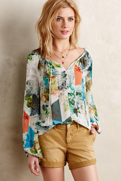 Catappa Peasant Top | Anthropologie (US)