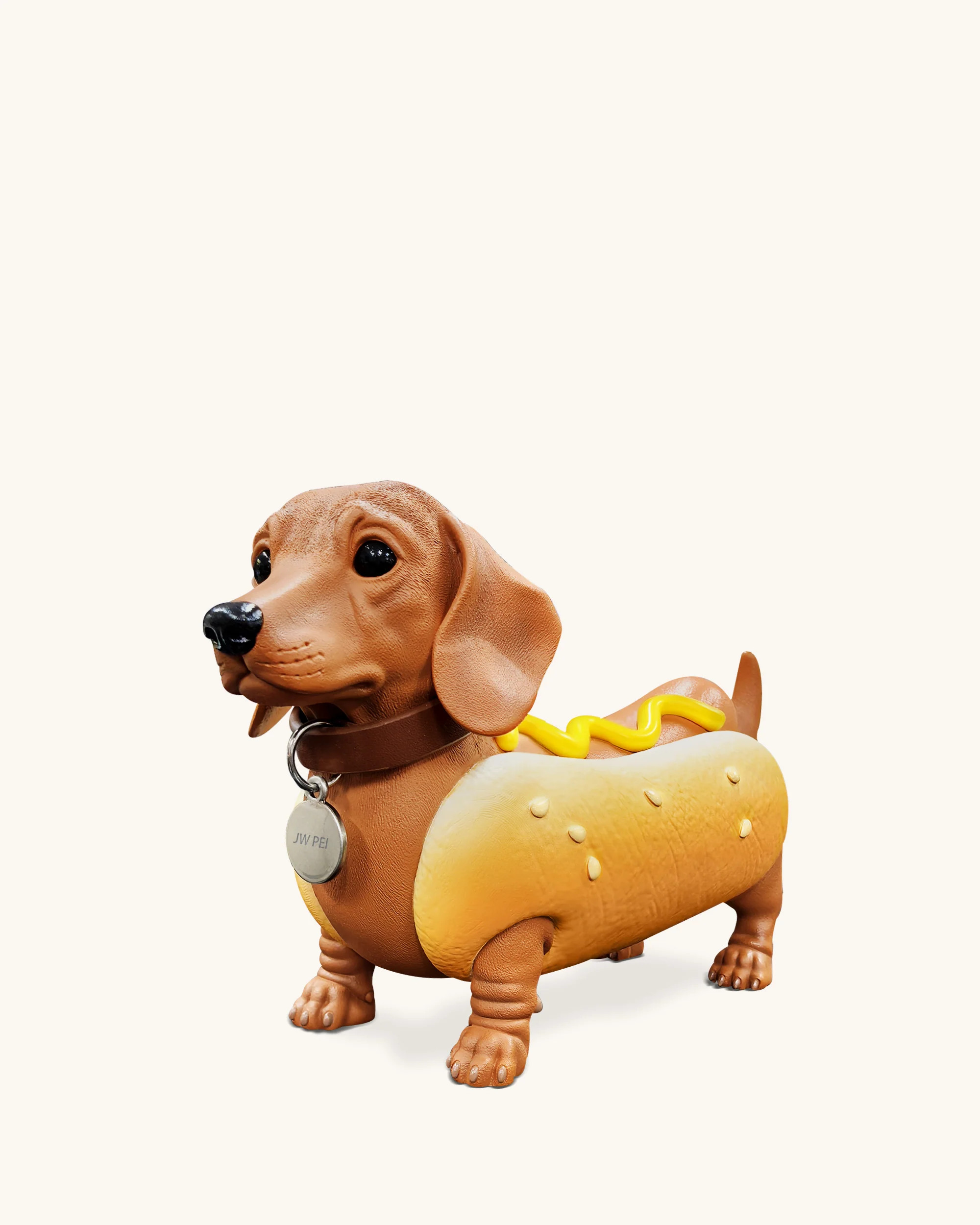 Dachshund Hot Dog Bag - Brown/Yellow | JW PEI US