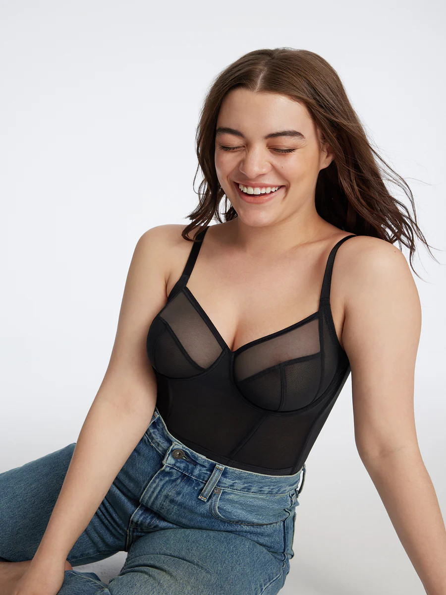 Spellbound Mesh Bustier – Skarlett Blue | Skarlett Blue