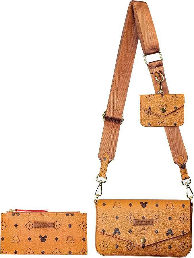 Small Crossbody Bags for Women | 3-Piece Set | Trendy Drawstring Shoulder Bag | Luxury Leather Ha... | Amazon (US)